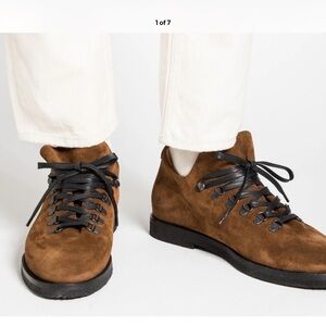 Jacques Soloviere Rasmus Men's Brown Suede Lug